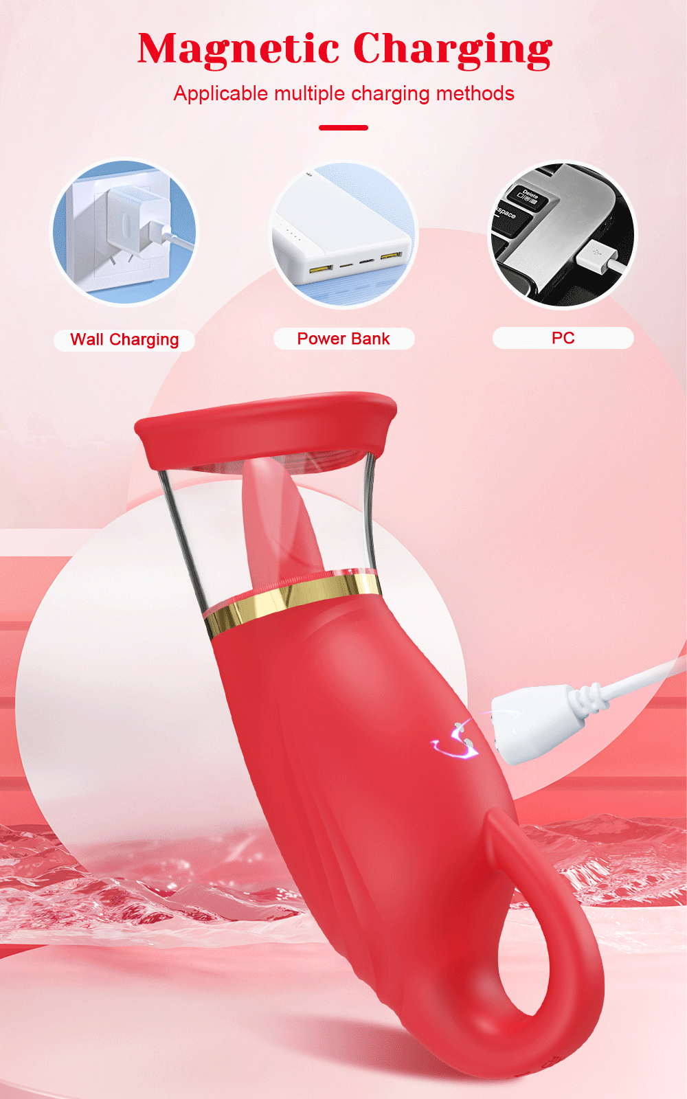 Tongue Sucking Licking Vibrator for Women Clitoris Vacuum Sucker Stimulator Oral Vagina Nipples Vibrating Female Adult Sex Toys