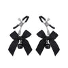 BDSM Sexy Bow Adjustable Nipple Clamp Breast Bdsm Small Bell Adult Fetish Flirting Teasing Sex Toy For Couple Nipple Clip Breast