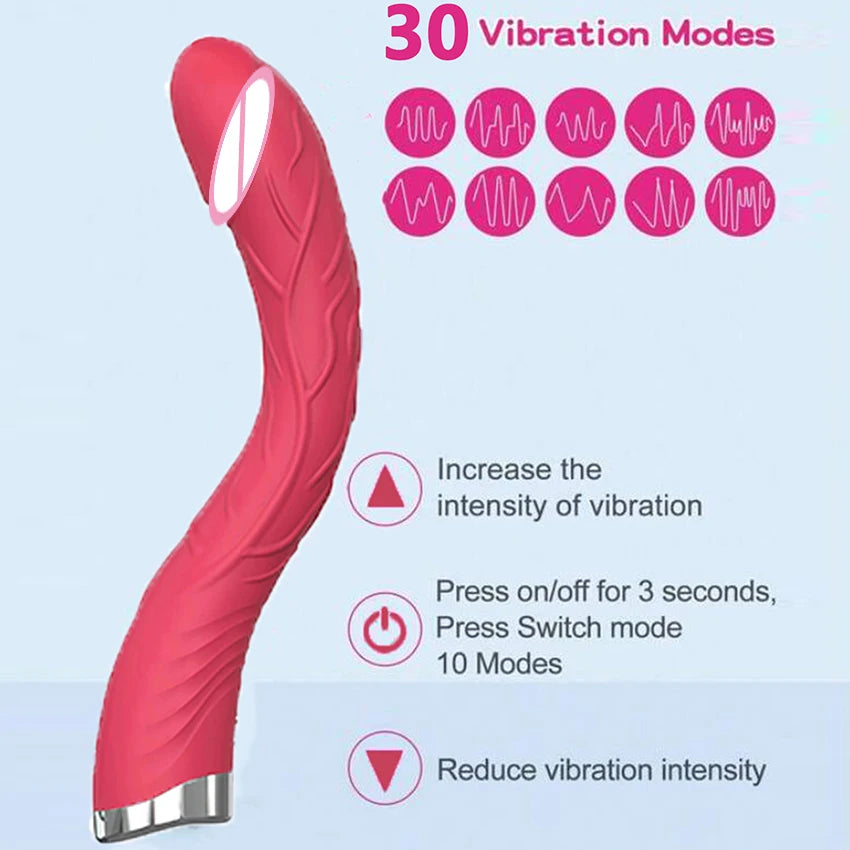 Vibrator Dildo G Spot with Female Stimulator Big Penis Anal Plug Adult Realistic Man Real Penis Sex Toys for Women 10 Modes