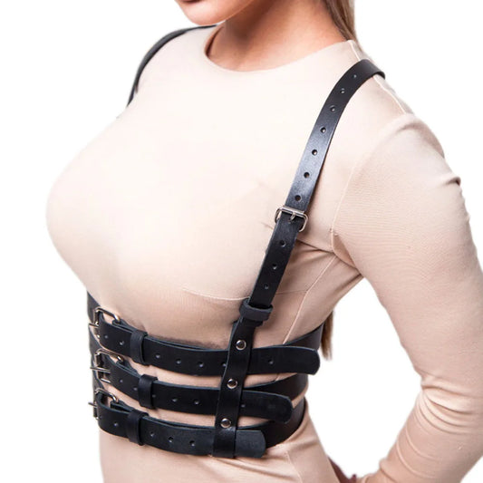 Corset  Waist Beauty Back Beauty Waist One Belt Fashion Wear with Body Harness Strap Sexy Suspenders Belt Corset
