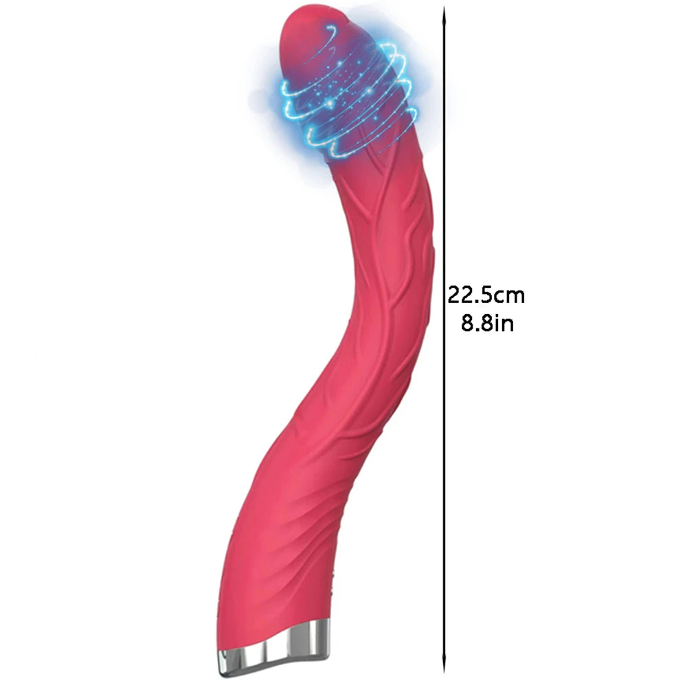 Long Vibrator Dildo Sex Toys For Women Powerful Vibro Magic Wand Clitoris And G Spot Stimulator Female Masturbation Adult Goods