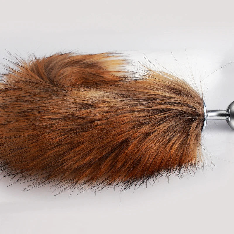 Exotic Accessories Anal Dilator Fetish Fox Tail In Ass Prostate Massager Goods For Adults Cosplay Games Butt Plug Bdsm Sex Toys