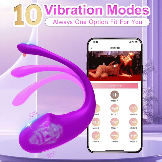 Sex Toys Egg Vibrator Wireless Control Vibrator APP Remote Control Dildo Panties Wear Vibrating G Spot Clit Stimulator Massager