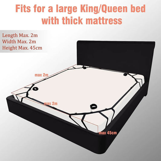 Couples Bed Restraint Kit – Complete Bedroom Adventure Collection
