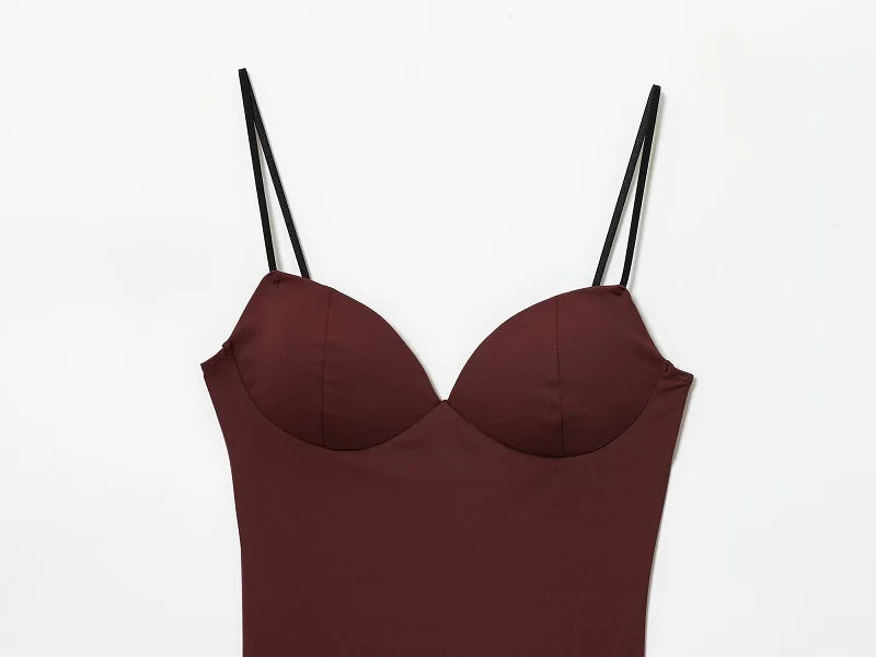 MUJER Sexy Corset Crop Top Woman Camisole Backless Short Tops for Women Sleeveless Bustier Tops Women Straps Tube Top Female