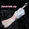 BDSM Spanking Flogger Multi Color Whip Impact Toy for Couples SM Discipline Tool Beginner Bondage Gear Spank Paddle for Adults