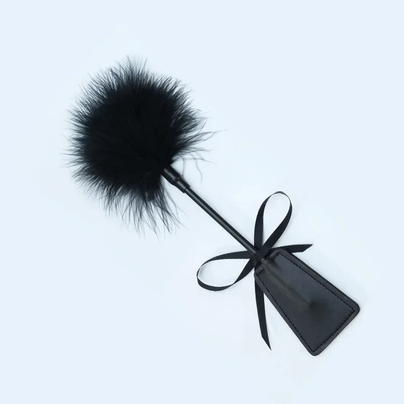 BDSM Flirting Clitoris Tickle Whip Spanking Feather Bondage Slave Erotic Accessory SM Couple Adult Game Sex Toys