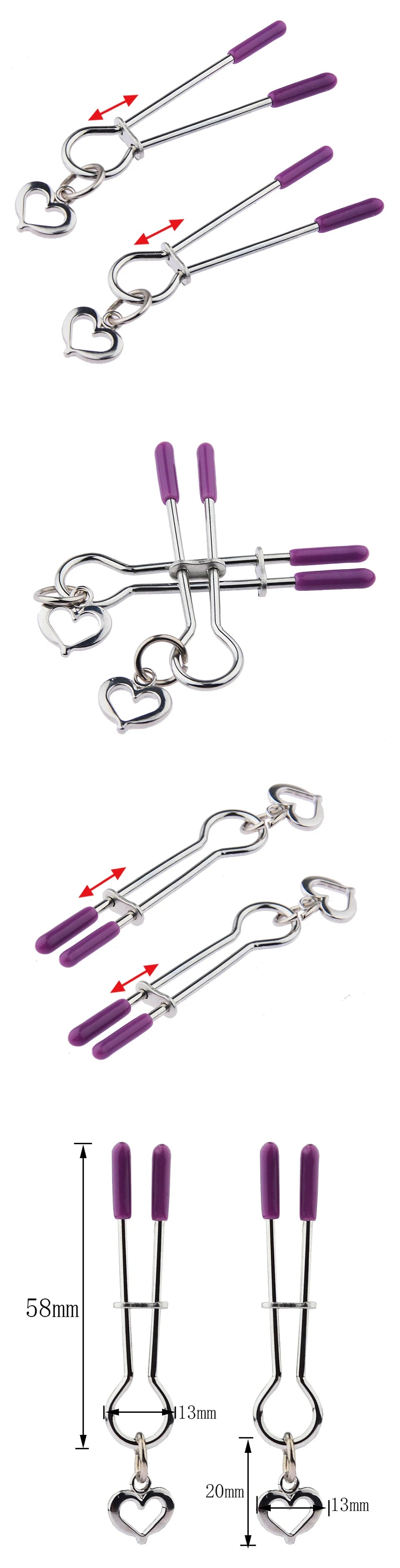 Adults Sex Toys For Women Nipple Stimulation Clamps Couple Erotic Flirt Games Fetish Slave Gay For Nipples Intimate Accessories