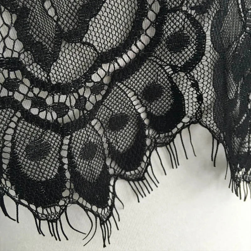 Lingerie Set Sexy Plus Size Hot Underwear Women Set Bra & Panty Thong Set Sexy Transparent Lingere Lace Black Open Intimates