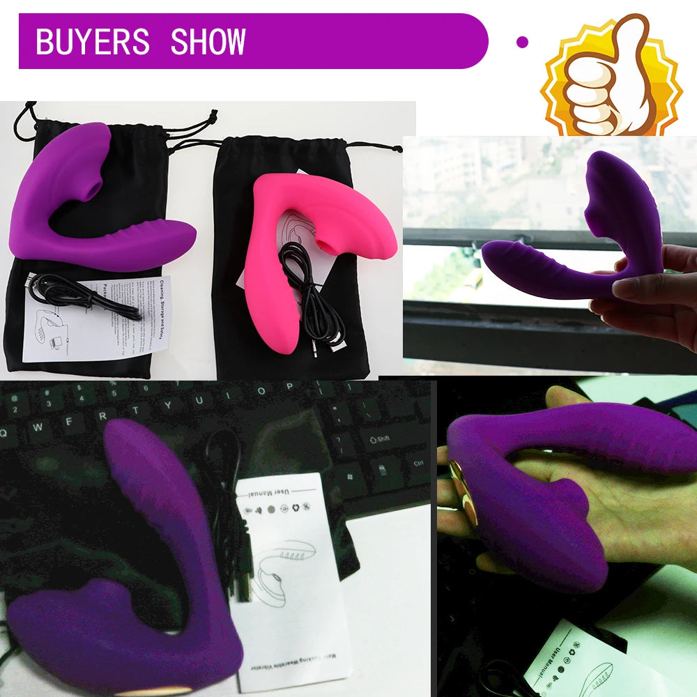 APP Controlled Vagina Sucking Vibrator 10 Speeds Vibrating Sucker Oral Sex Suction Clitoris Stimulator Erotic Sex Toys for Wome