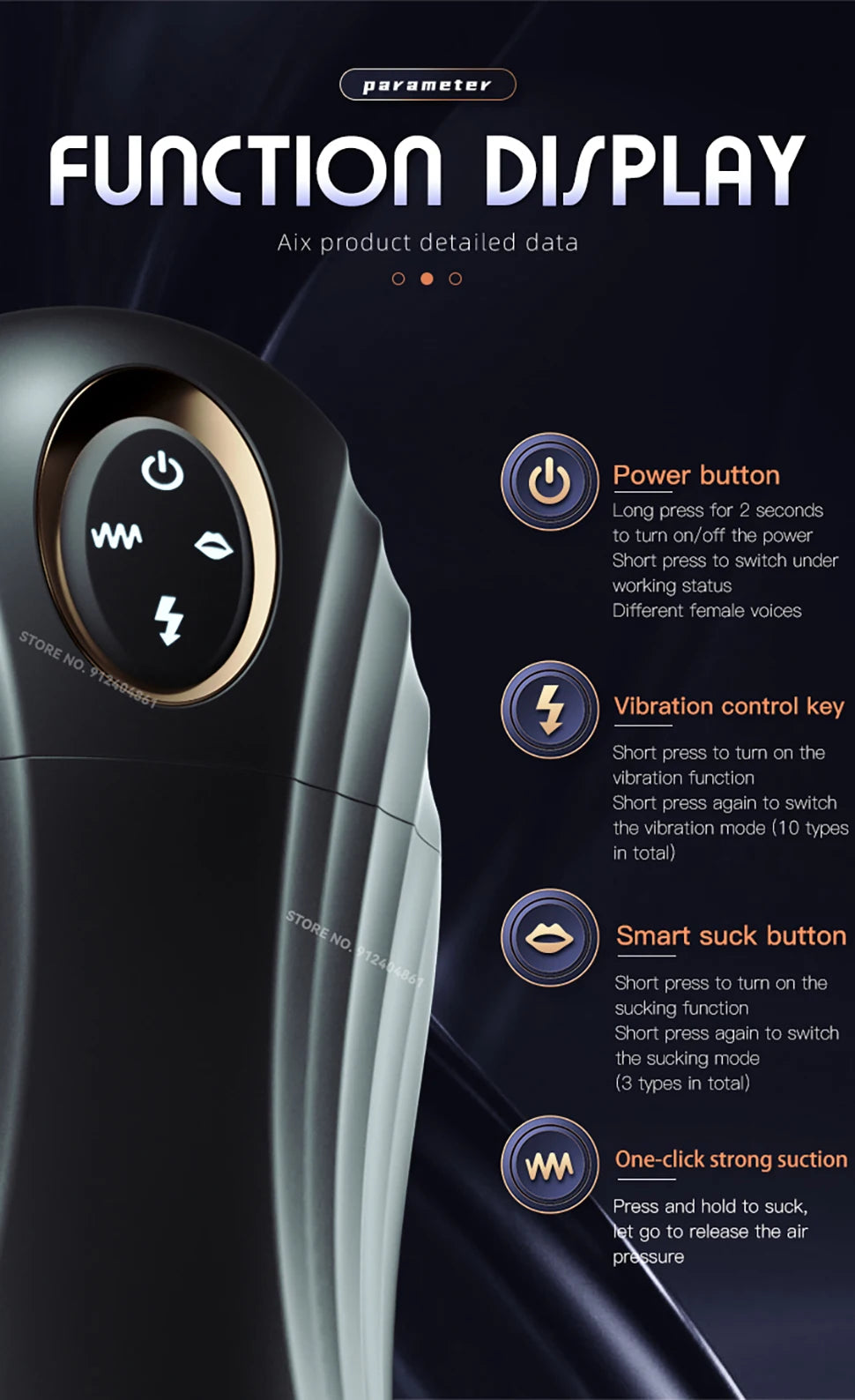 Automatic Sucking Male Masturbators Sex Machine Blowjob Toy Adult Sex Toys for Men Pocket Pussy Stroker Vibration & Suction 18+