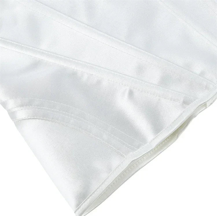Corsets Bustiers for Women Overbust Corset With Cup Corselet Top Sexy Bridal Costume Long Torso Hourglass Waist Korsett White