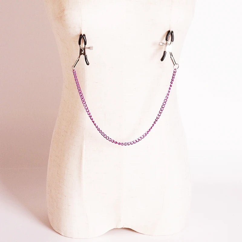 Sexy Toys For Women Nipple Clamps Breast Stimulation Intimate Gadget Adult Games Role Play Bondage Equipment Exotic Accessories