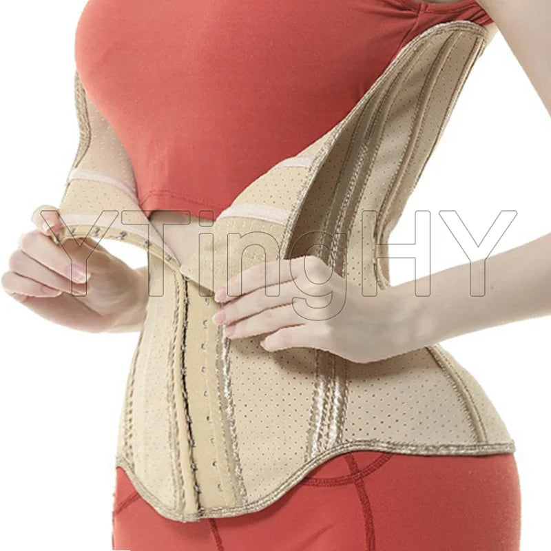 Slimming Sheath Latex Rubber Waist Trainer Cincher Corset Shapewear Belly Body Shaper Modeling Strap Fajas Colombian Girdle Belt