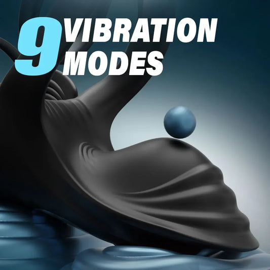 Vibrating Cock Ring Sex Toy for Men Penis Ring Vibrator APP Control Male Sex Toy for Testicle Stimulator Adult Toy Men Erection