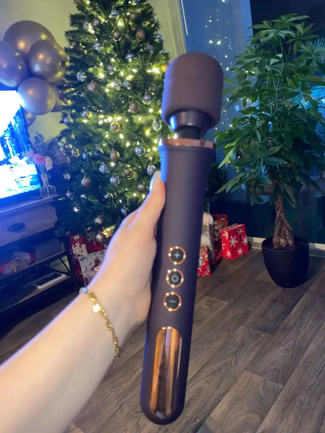Personal Massager 10 Speed Powerful Big Vibrator Handheld Cordless Magic Wand Vibrator Clitoris Vibrators Sext Toy for Women