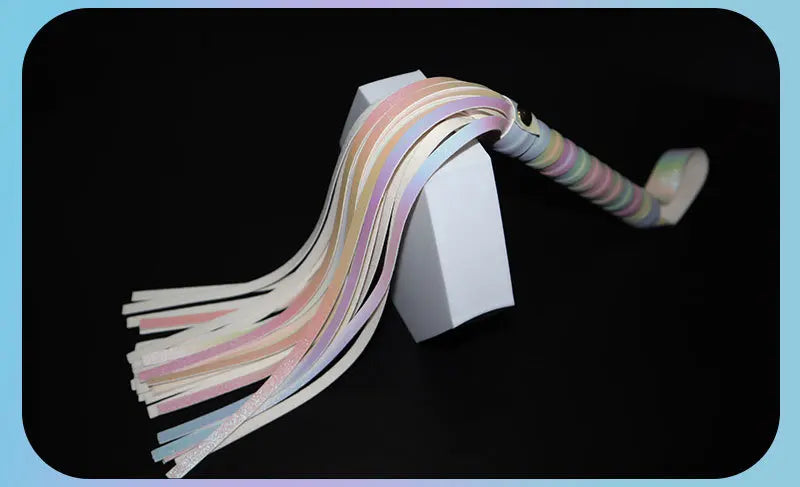 BDSM Spanking Flogger Multi Color Whip Impact Toy for Couples SM Discipline Tool Beginner Bondage Gear Spank Paddle for Adults