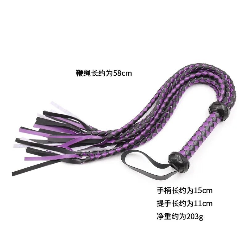 Bdsm Fetish Sex Toys Spank Sexo Whips for Couples New Flogger Leather Whip For Queen Adult Games Flirt Tools Cosplay Sextoy Shop