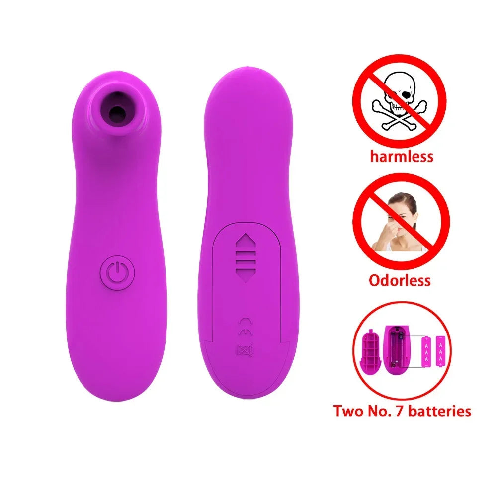 Clitoris Sucker Stimulator for Women Nipple Vibrator Clitorial Dildo Vaginal Suck Panties Massager to Satisfy Sex Toys for Adult
