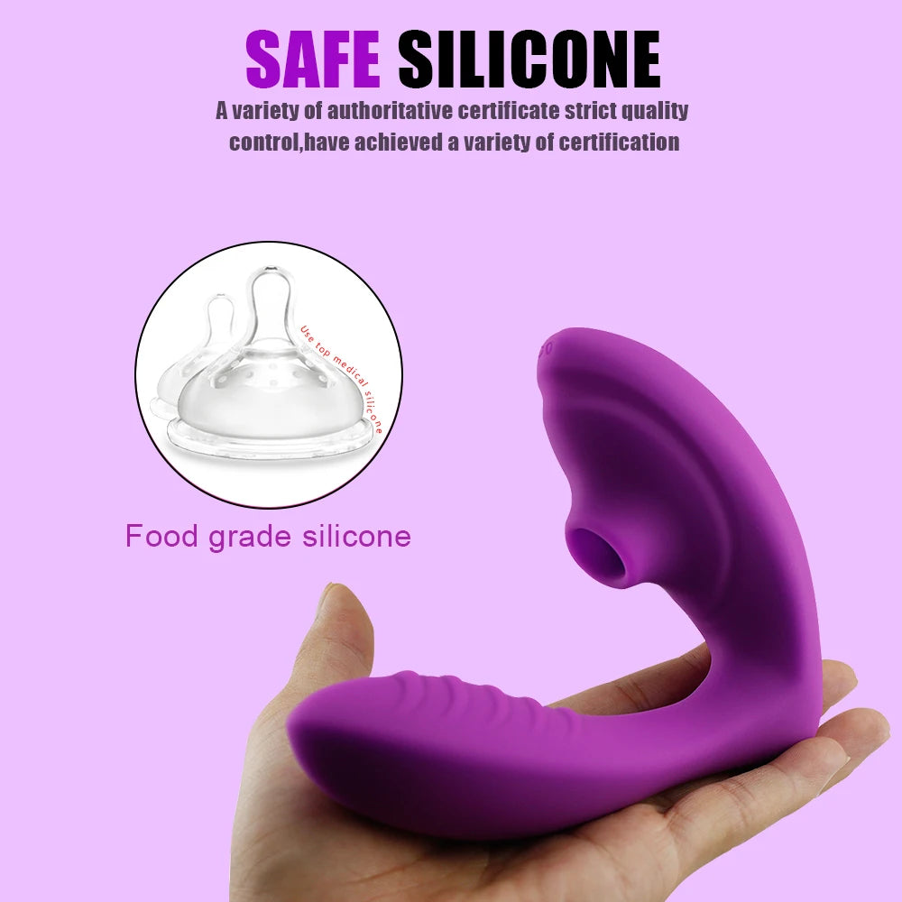 APP Controlled Vagina Sucking Vibrator 10 Speeds Vibrating Sucker Oral Sex Suction Clitoris Stimulator Erotic Sex Toys for Wome