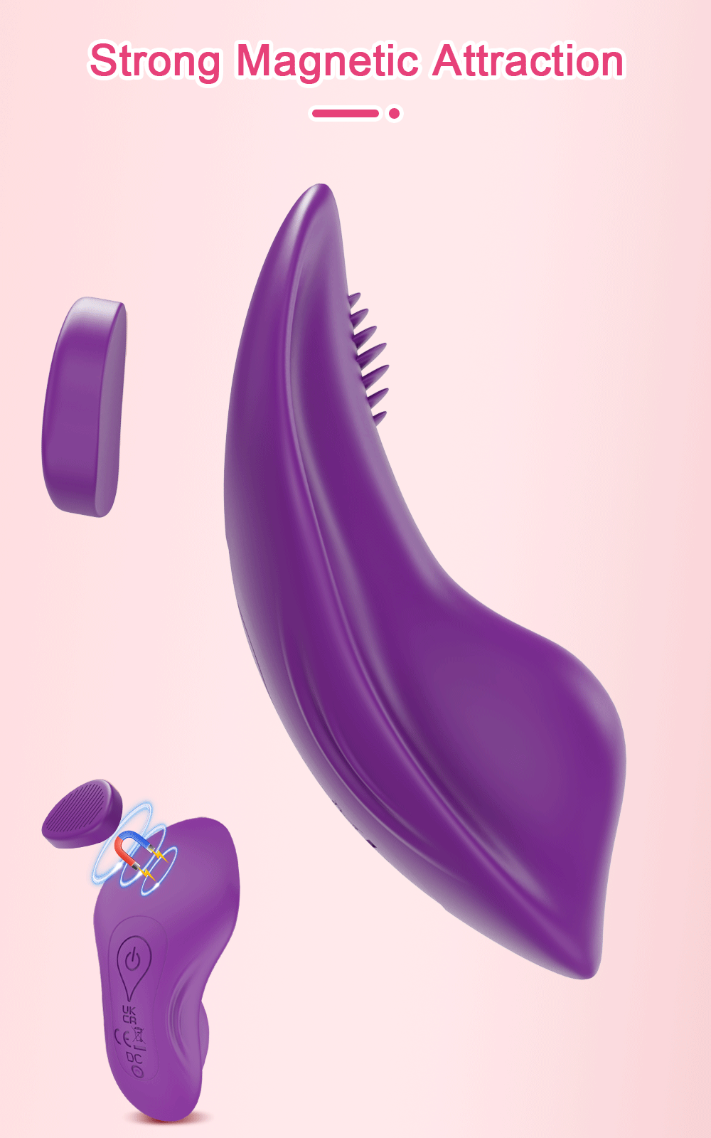 APP Wearable Vibrator for Women Bluetooth Control Egg Clit Stimulator Magnetic Wear Vibrating Female Masturbator Sex Toys Adults