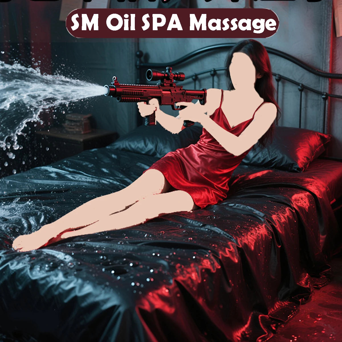BDSM Lubricant Waterproof Adult Sex Bed Sheets Couple SM Slave Oil Massage Wax Resist Reusable Bed Cover Wetplay Sex Tool 2.1X2M