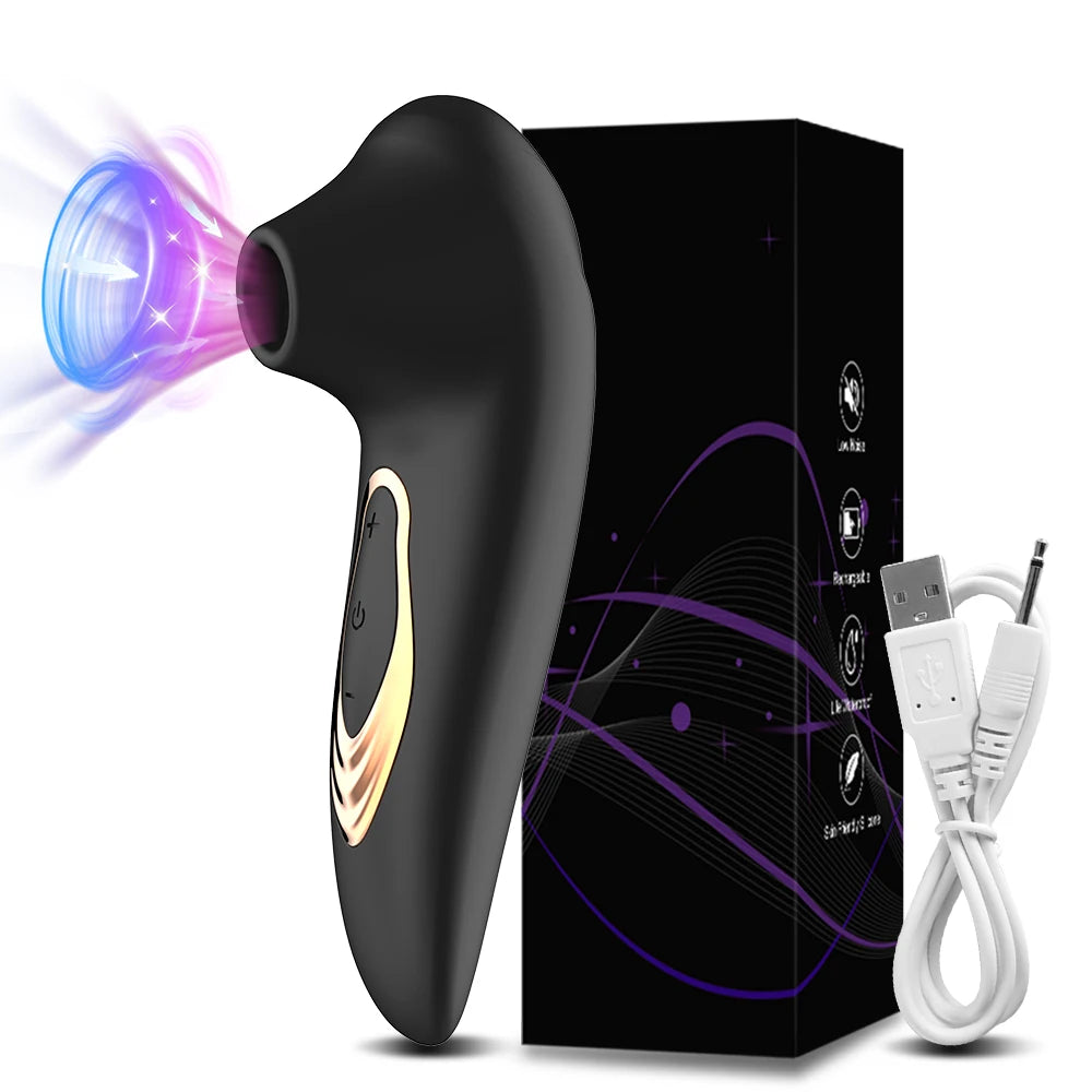 Sucker Clitoris Powerful Sucking Vibrator Female Clit Nipple Oral Vacuum Stimulator Massager Sex Toys Adults Goods for Women