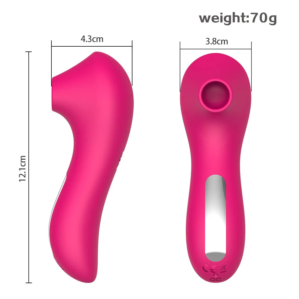 Powerful Sucker Clitoris Sucking Vibrator Female Clit Nipple Oral Vacuum Stimulator Massager Sex Toys Adults Goods for Women