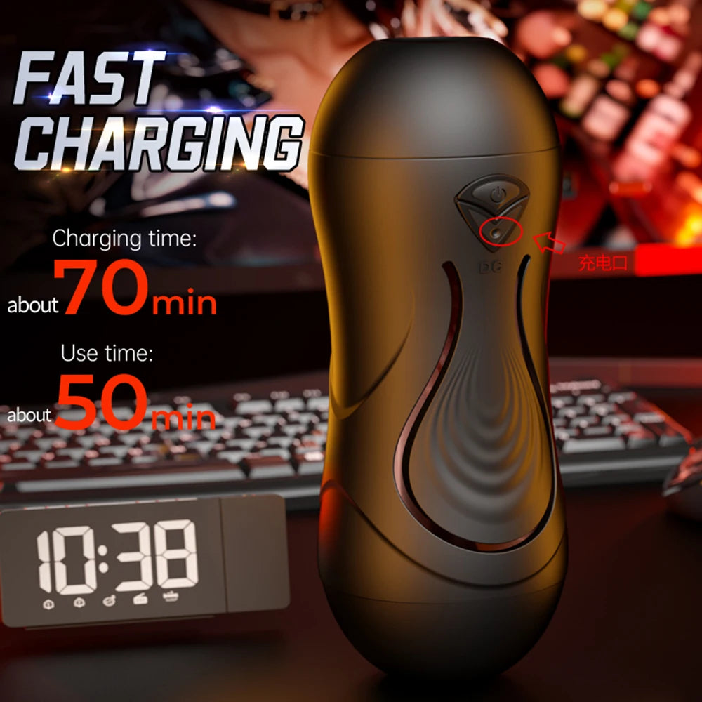 Sex Machine Automatic Male Masturbator Cup Blowjob Vaginal Penetration Pocket Pussy APP Control Sex Toy For Men Adults Goods