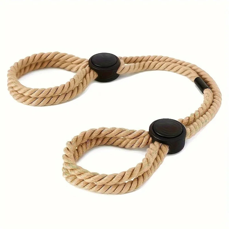 BDSM Sex Handcuff SM Hand Restraint Erotic Shackle Binds Sex Rope Slave Bondage Sexope Ankle Cuffs Backhandcuff Easy to Use Toy