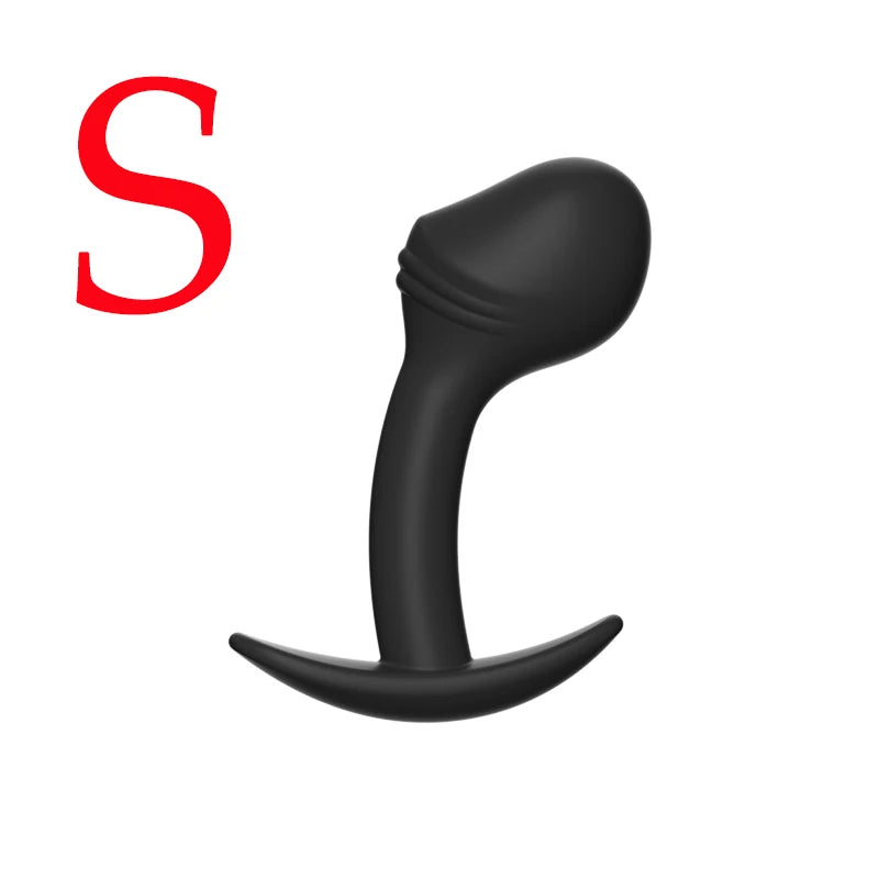 Anal Beads Sex Toys for Women Anal Sex Toy Gay Anus Dilator Men Prostate Massager Smooth Silicone Butt Plug for Couples Sex Shop