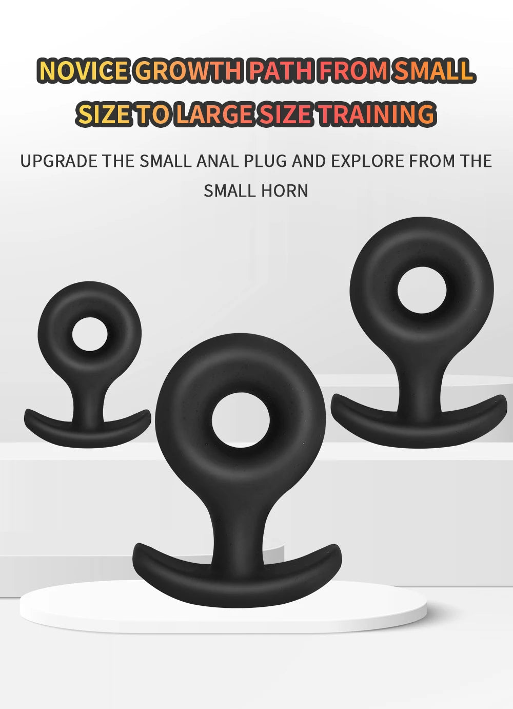 Anal Beads Sex Toys for Women Anal Sex Toy Gay Anus Dilator Men Prostate Massager Smooth Silicone Butt Plug for Couples Sex Shop