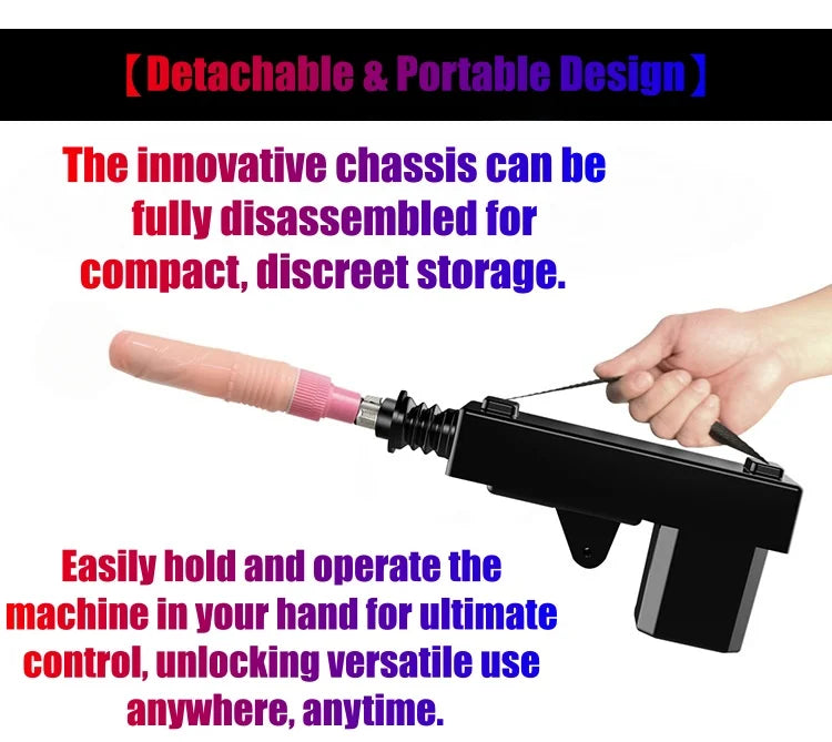 Sex Machine for Women with G Spot Massager - Quiet, Adjustable Thrusting & Vibration for Hands-Free Orgasm