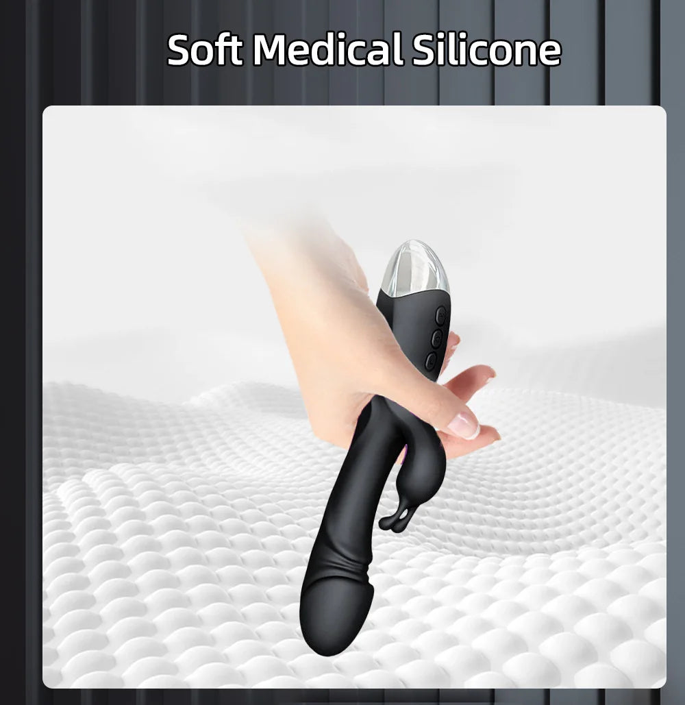 Erotii Powerful G Spot Rabbit Vibrator and Clitoris Stimulator