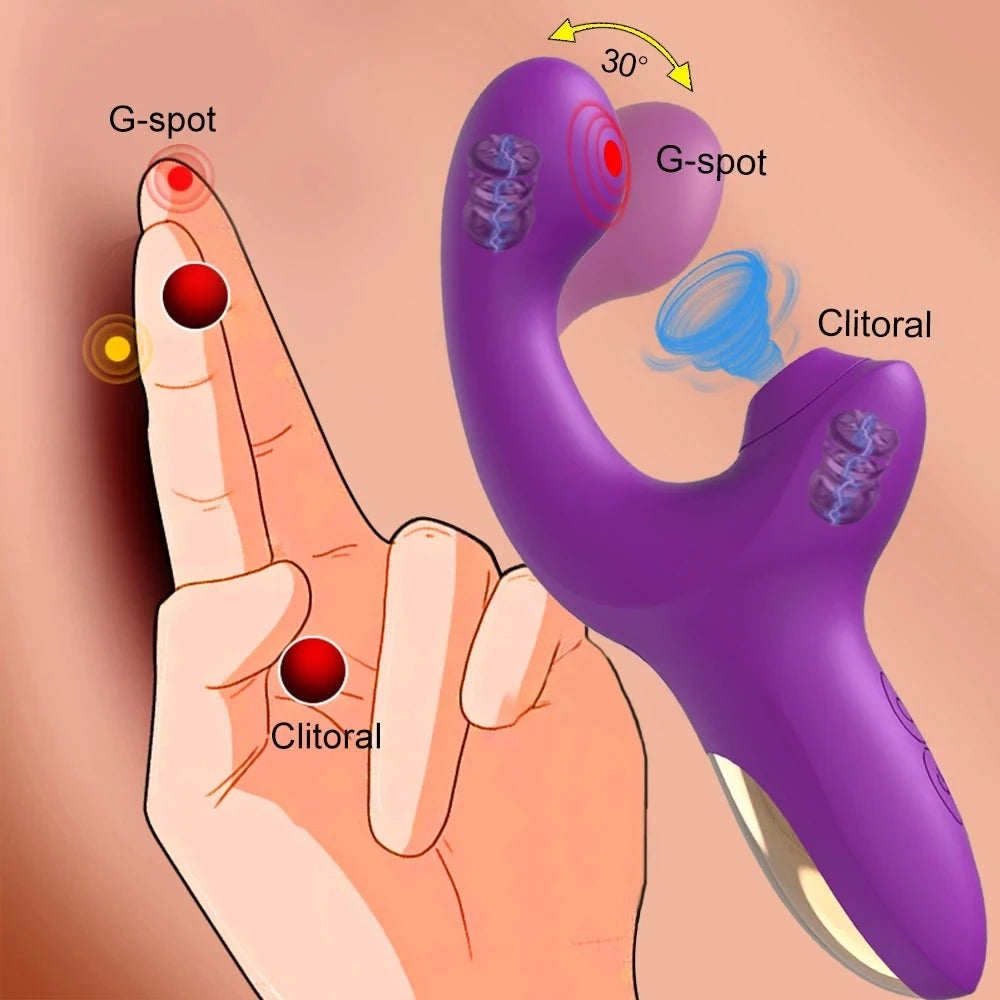 Erotii Rabbit Sucking with Clitoral Stimulation Vibrator