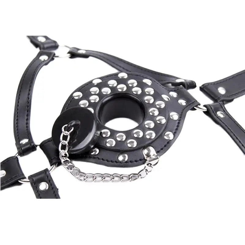 BDSM Breathable due O-Ring Ball Gags Mouth Gag Fetish Ball for women men Leather Oral Fixation Flirting Cosplay role Sex Toys