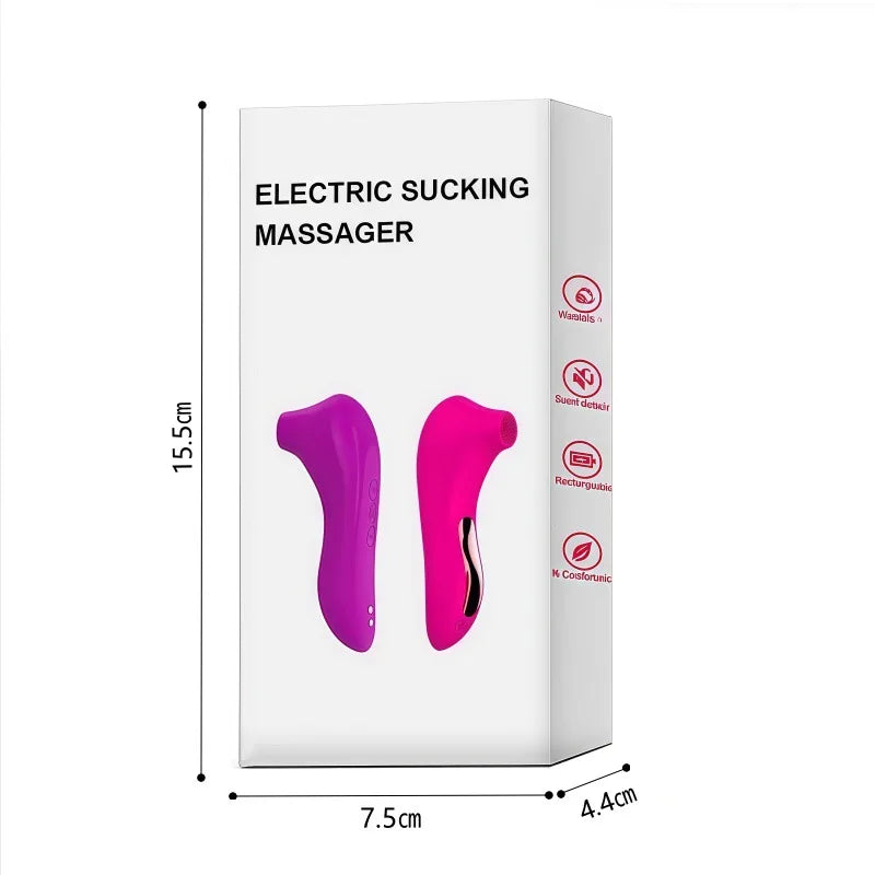 Powerful Sucker Clitoris Sucking Vibrator Female Clit Nipple Oral Vacuum Stimulator Massager Sex Toys Adults Goods for Women