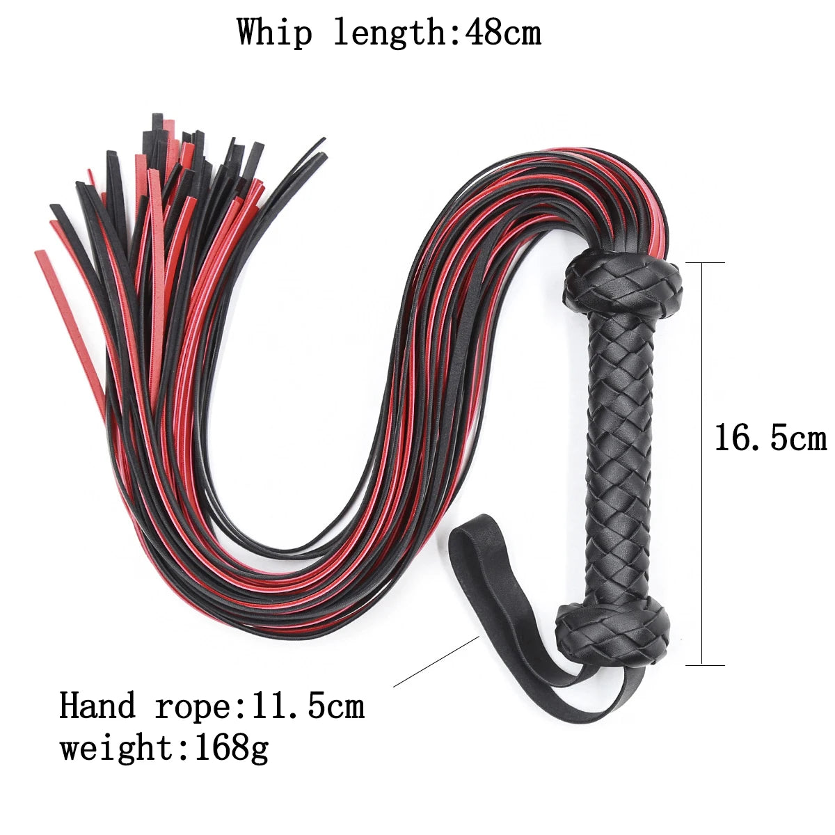 Silicone Whip Flogger for Couples Women - Bondage Flirt Spanking BDSM Fetish Riding Crop Chastity Erotic Sex Toy