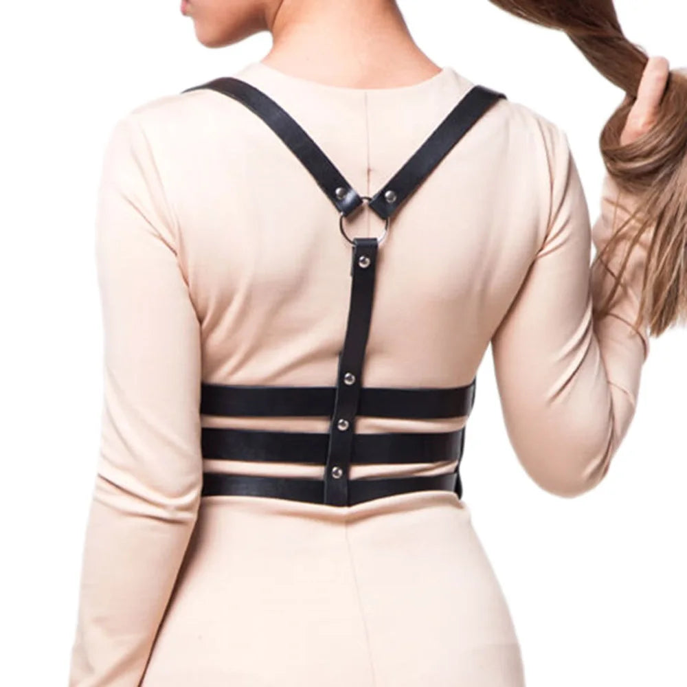 Corset  Waist Beauty Back Beauty Waist One Belt Fashion Wear with Body Harness Strap Sexy Suspenders Belt Corset