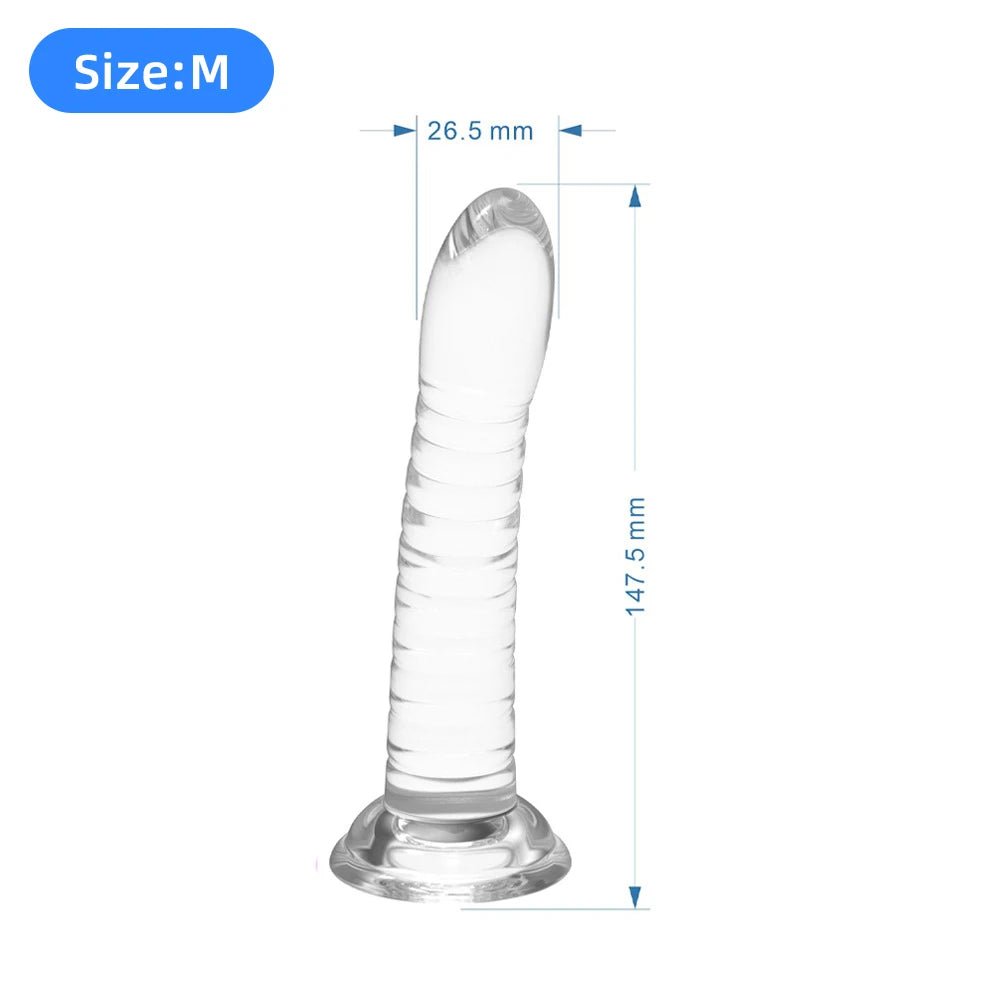 Dildo Anal Plug Penis Rubber for Women Gode Sex Toy for Adults Supplies Big Horse Dilido Liquid Silicone Realistic Suction Cup