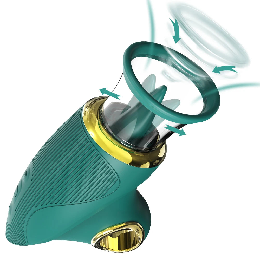 Tongue Sucking Licking Vibrator for Women Clitoris Vacuum Sucker Stimulator Oral Vagina Nipples Vibrating Female Adult Sex Toys