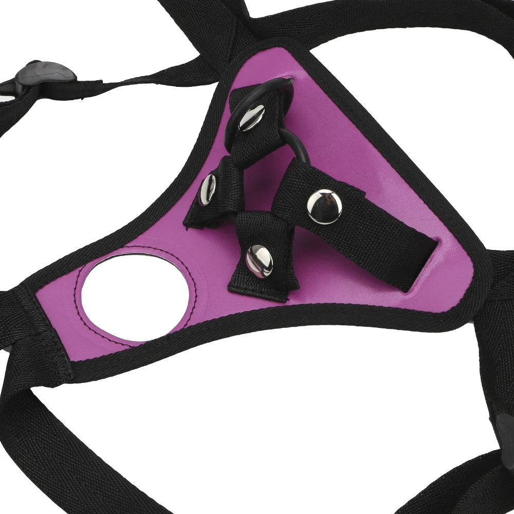 Wearable Penis Panties Erotic Costumes Adjustable Harness Belt With Rings Strapon Realistic Dildo Pants Strap On Dildos Pants