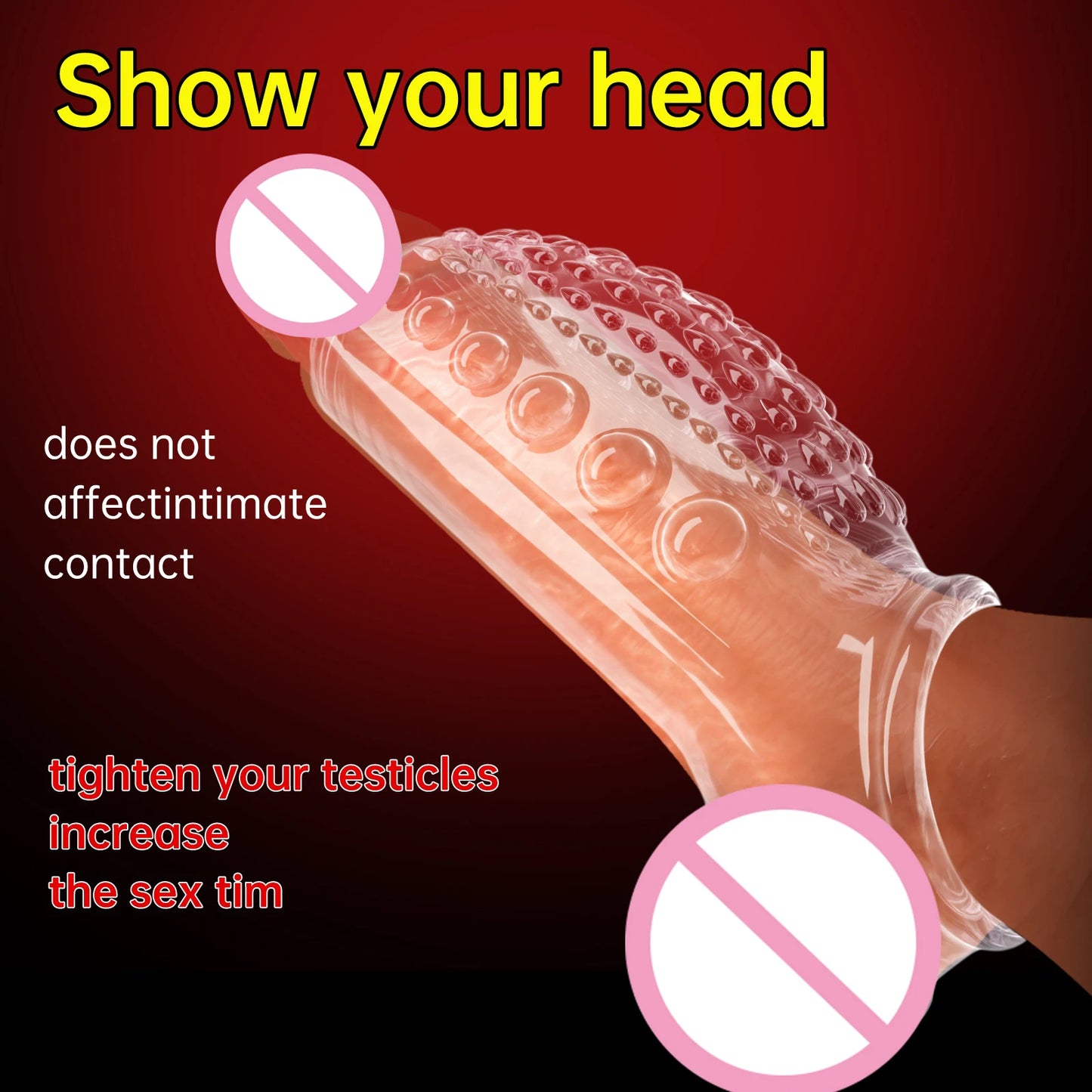 Penis Rings For Men Penis Enlargement Delay Ejaculation Stronger Erection Sex Toys Adult Supplies Dick Ring Sex Toys For Couples