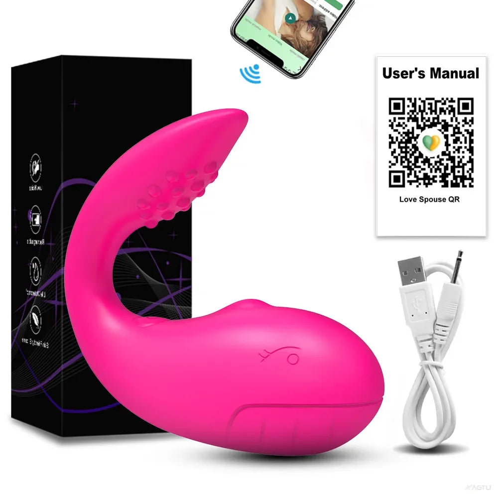 APP Controlled Vaginal Vibrators G Spot Anal Vibrating Egg Massager Wearable Stimulator Adult Sex Toys for Women Couples