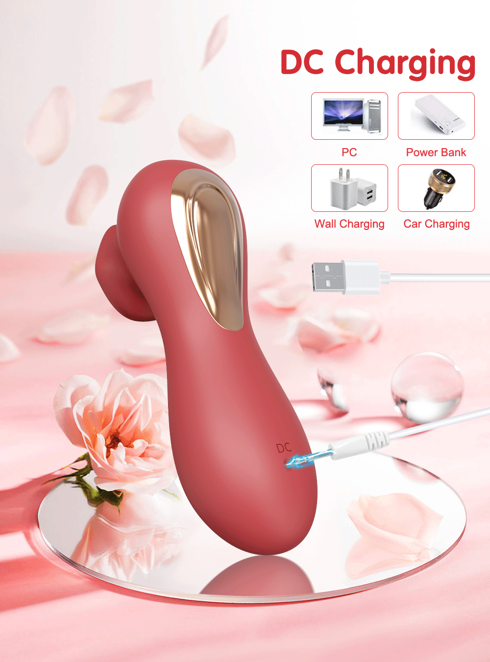 Sex Toys Sucking Vibrator Powerful Licking Clitoris Clit Sucker for Women Female Vacuum Sucker Nipples Stimulator Massager