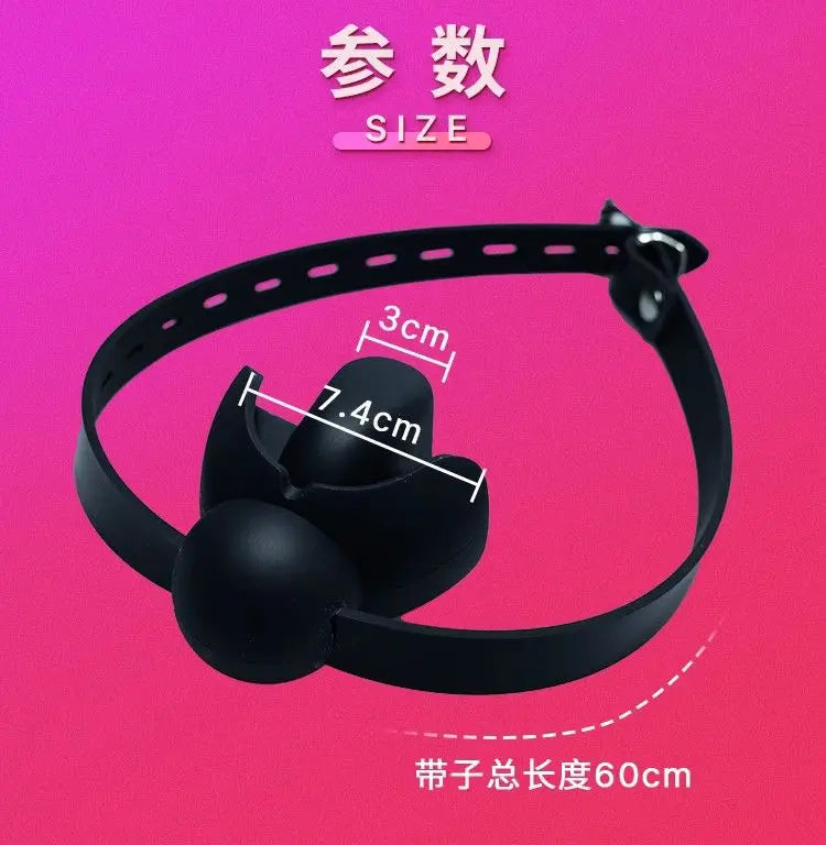 Bdsm Mouth Gag Bondage Mouth Belt Slave Ball Erotic Sex Toys for Woman Couples