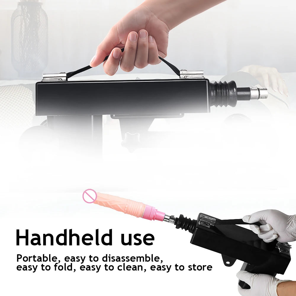 Sex Love Machine Adult Toy Automatic Thrusting Device for Men and Women Masturbation Adjustable Vaginal Anal Massage Pumping Gun