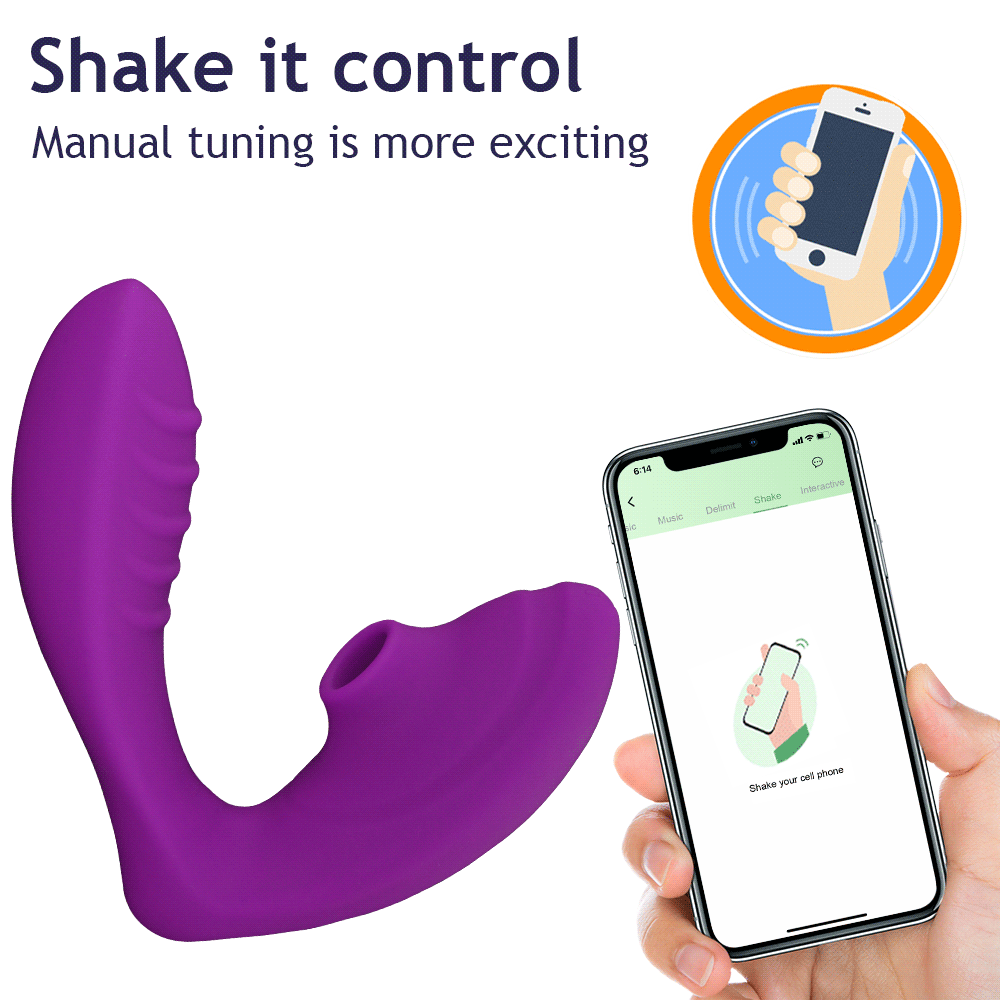 APP Controlled Vagina Sucking Vibrator 10 Speeds Vibrating Sucker Oral Sex Suction Clitoris Stimulator Erotic Sex Toys for Wome
