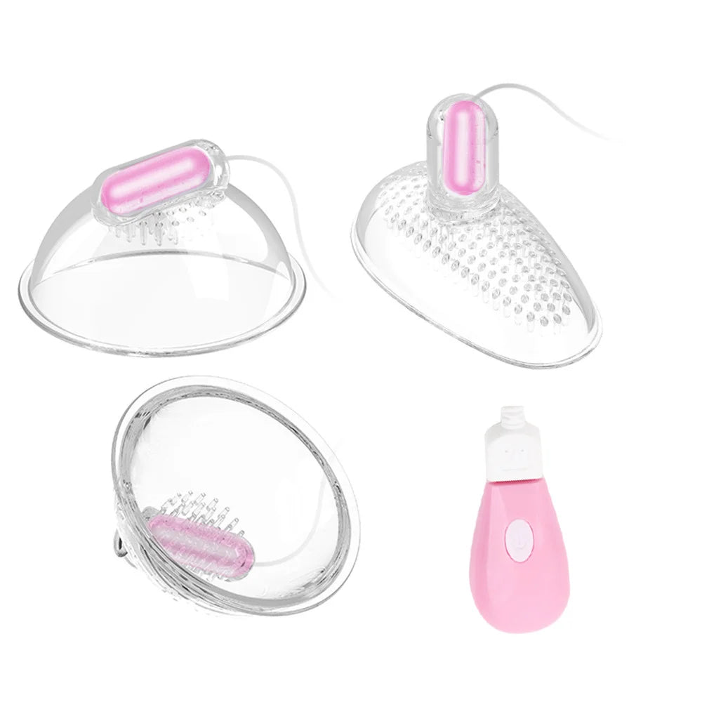 Nipple Licking Vibrator Sex Toys for Women Nipple Stimulation Licking Vagina Vacuum Pump Clitoris Breast Massage Vibrator