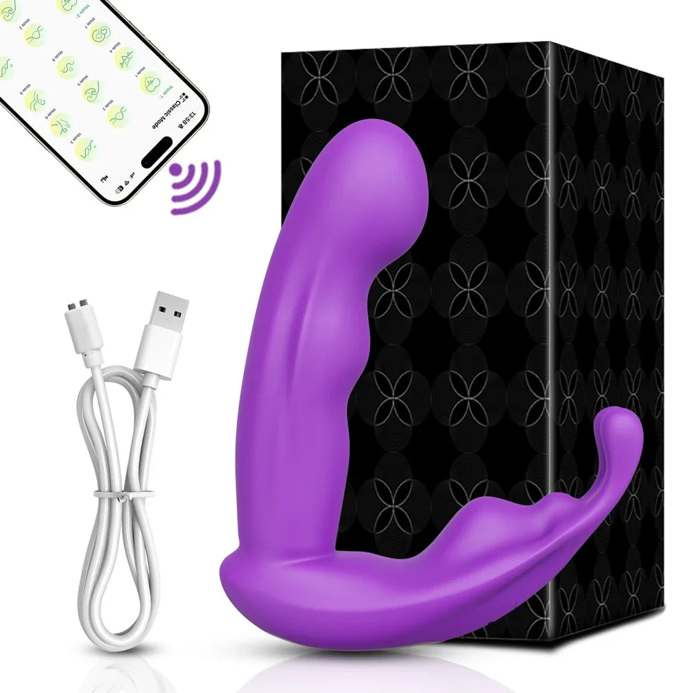 Wearable Dildo Sex Toys Vibrador Remote Control APP Panty Vibrator for Women Masturbator Vagina Massager Couples Adult Sex Toy